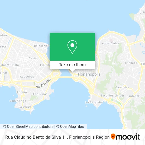 Rua Claudino Bento da Silva 11 map