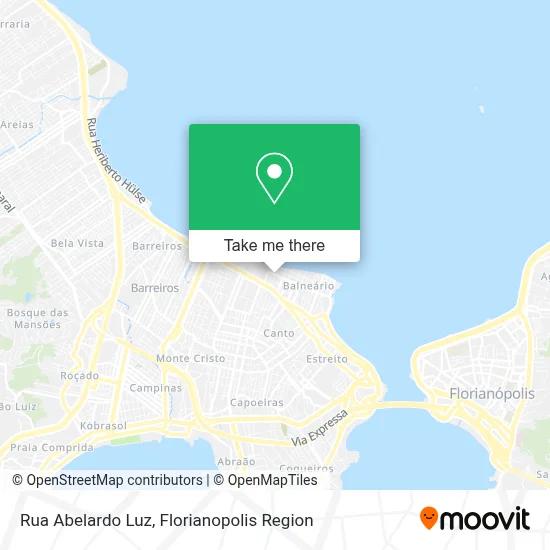 Rua Abelardo Luz map