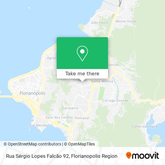 Mapa Rua Sérgio Lopes Falcão 92