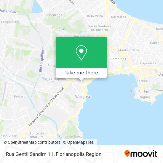 Rua Gentil Sandim 11 map