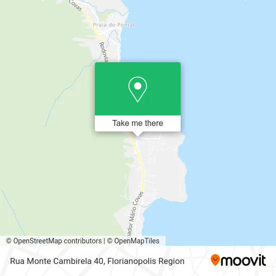 Rua Monte Cambirela 40 map