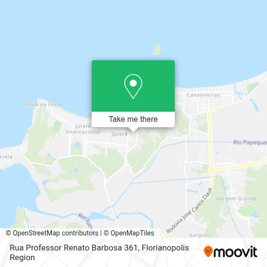 Rua Professor Renato Barbosa 361 map