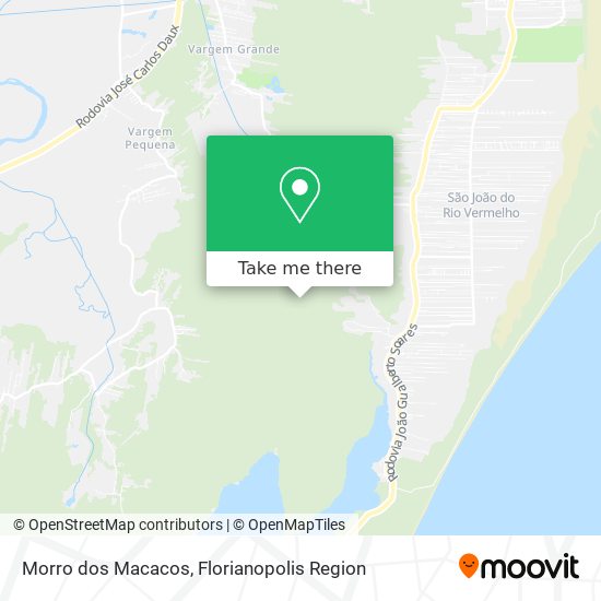 Morro dos Macacos map