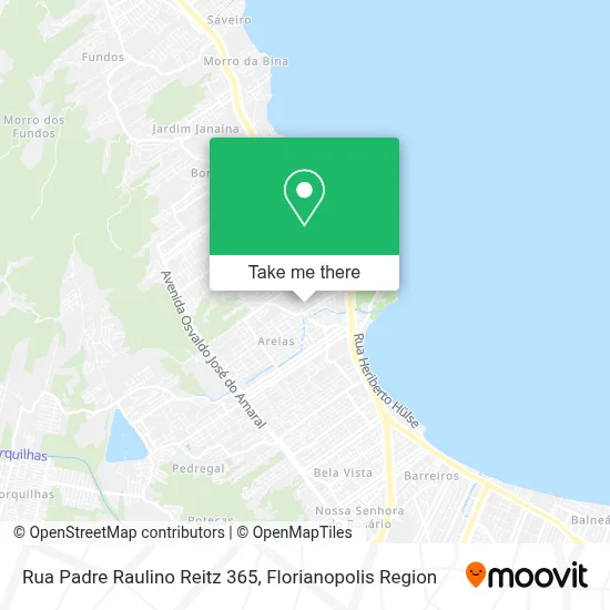 Rua Padre Raulino Reitz 365 map