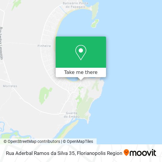 Rua Aderbal Ramos da Silva 35 map