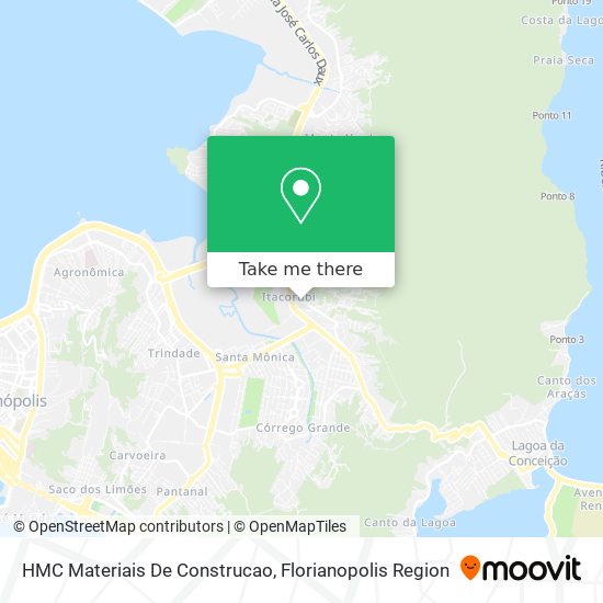 HMC Materiais De Construcao map