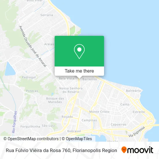 Rua Fúlvio Viêira da Rosa 760 map