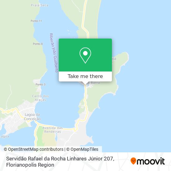 Servidão Rafael da Rocha Linhares Júnior 207 map