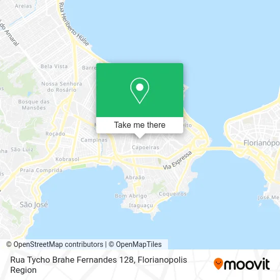 Rua Tycho Brahe Fernandes 128 map