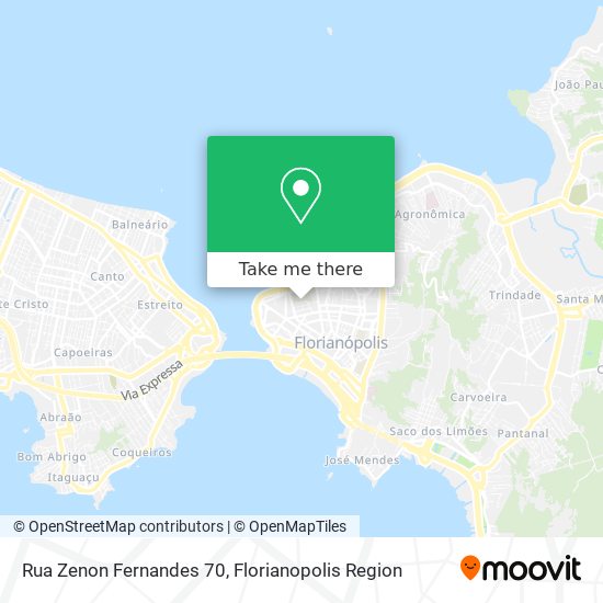 Rua Zenon Fernandes 70 map