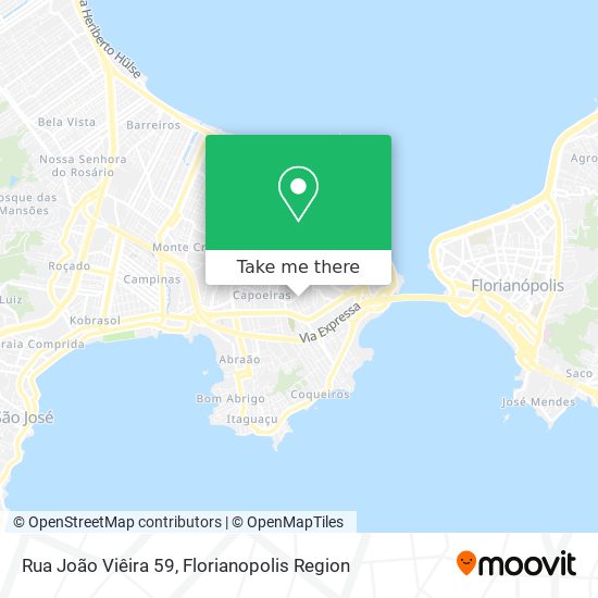 Rua João Viêira 59 map