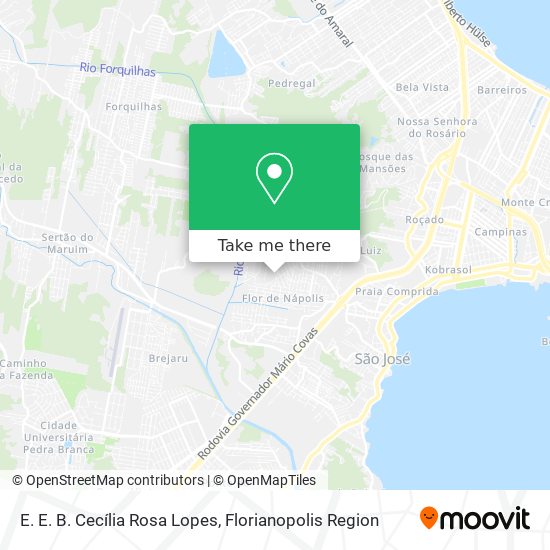 E. E. B. Cecília Rosa Lopes map