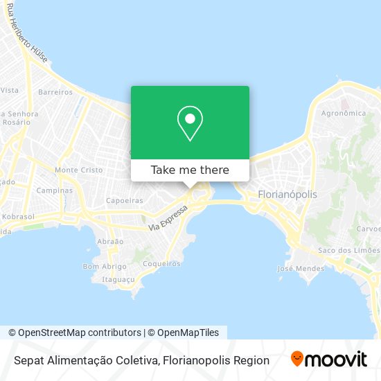 Sepat Alimentação Coletiva map