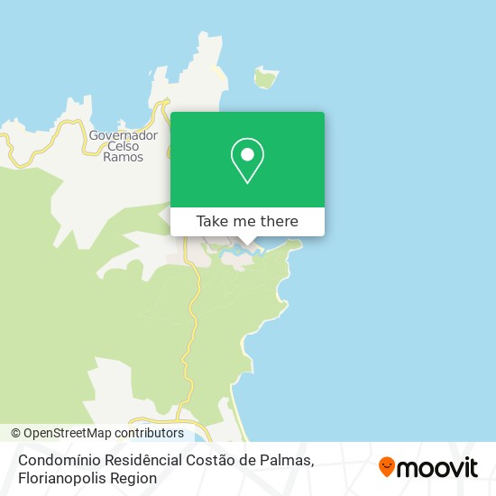 Condomínio Residêncial Costão de Palmas map