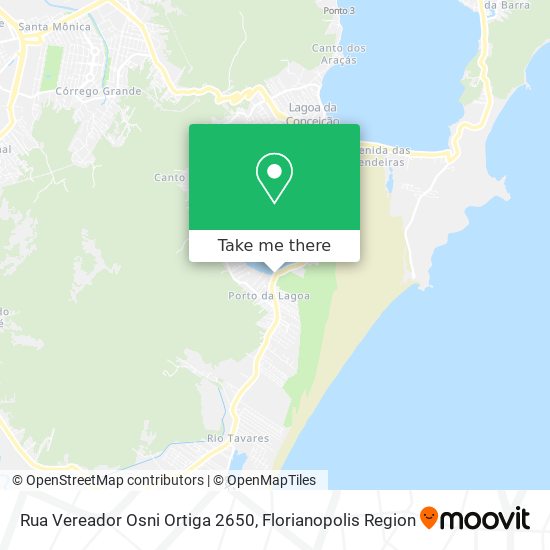 Rua Vereador Osni Ortiga 2650 map
