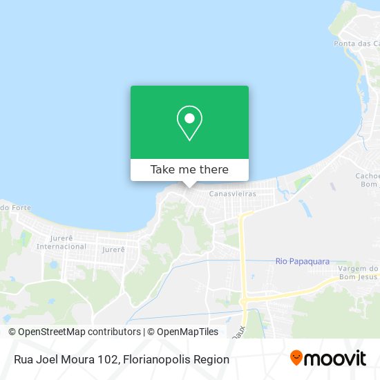 Rua Joel Moura 102 map