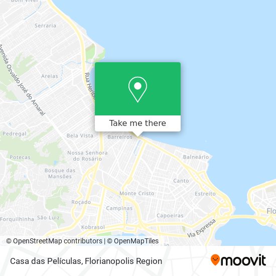 Casa das Películas map