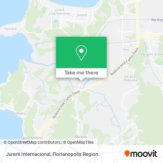 Jurerê Internacional map