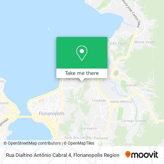 Rua Dialtino Antônio Cabral 4 map