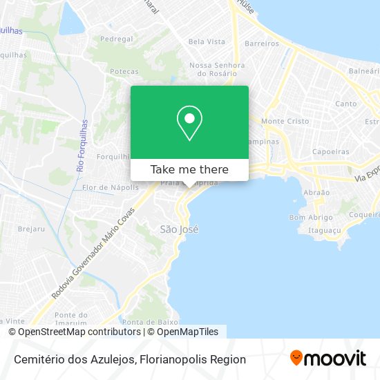 Cemitério dos Azulejos map