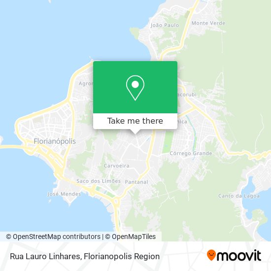 Mapa Rua Lauro Linhares