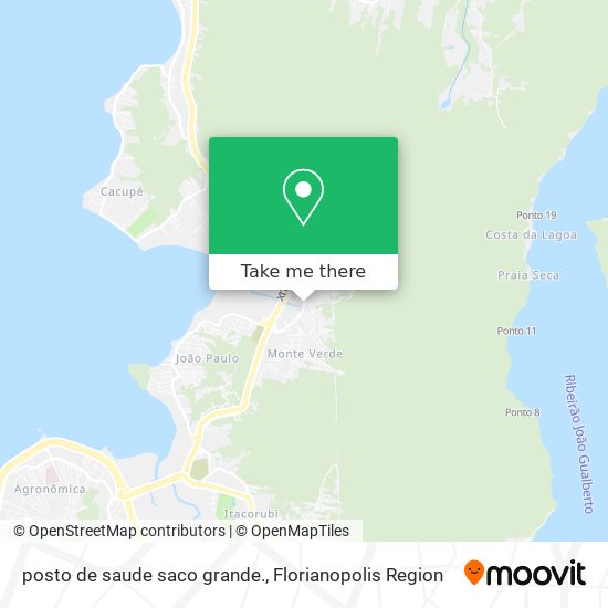 posto de saude saco grande. map