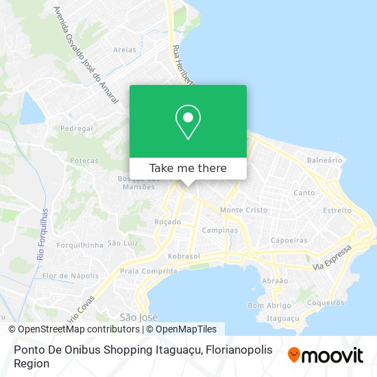 Ponto De Onibus Shopping Itaguaçu map