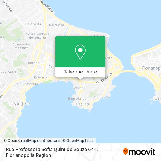 Rua Professora Sofía Quint de Souza 644 map