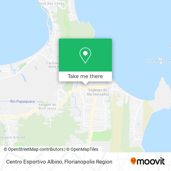 Centro Esportivo Albino map