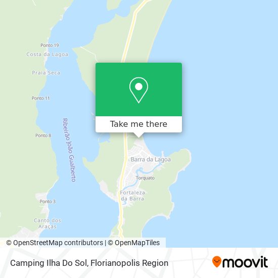 Camping Ilha Do Sol map