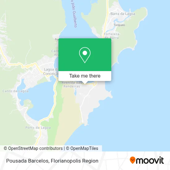 Pousada Barcelos map