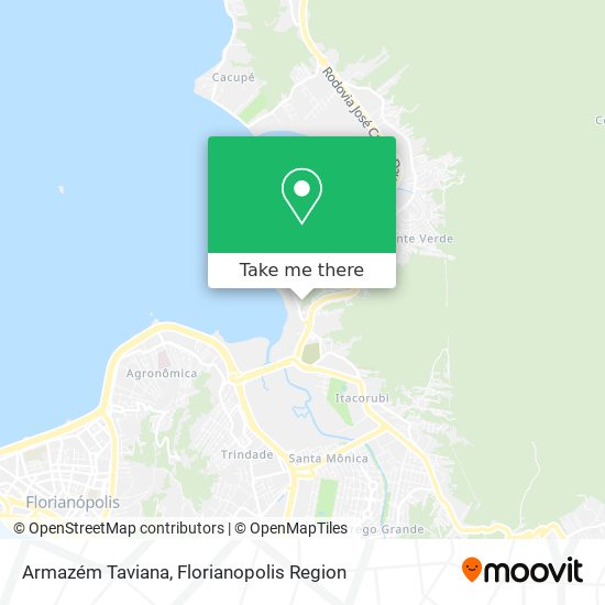 Armazém Taviana map