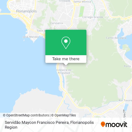 Servidão Maycon Francisco Pereira map