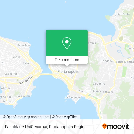 Faculdade UniCesumar map