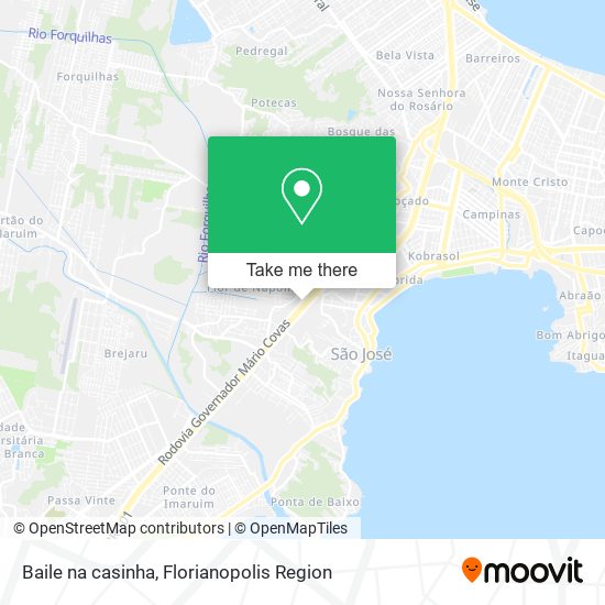 Baile na casinha map