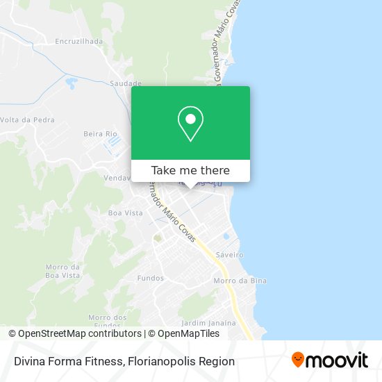 Divina Forma Fitness map
