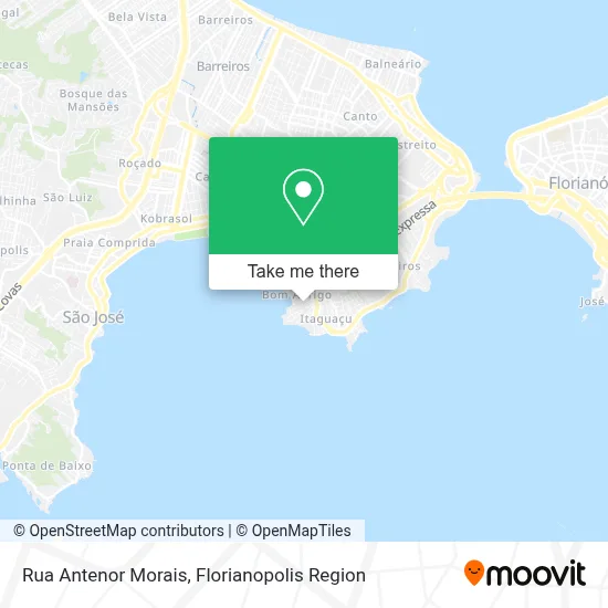 Rua Antenor Morais map