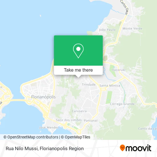 Rua Nilo Mussi map