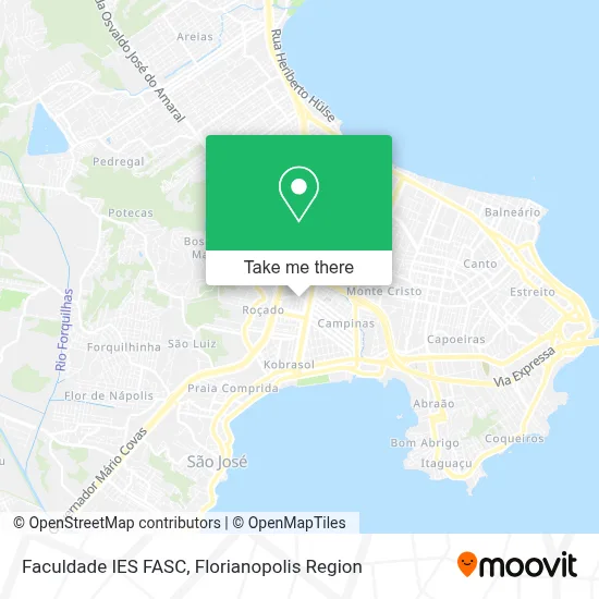 Faculdade IES FASC map