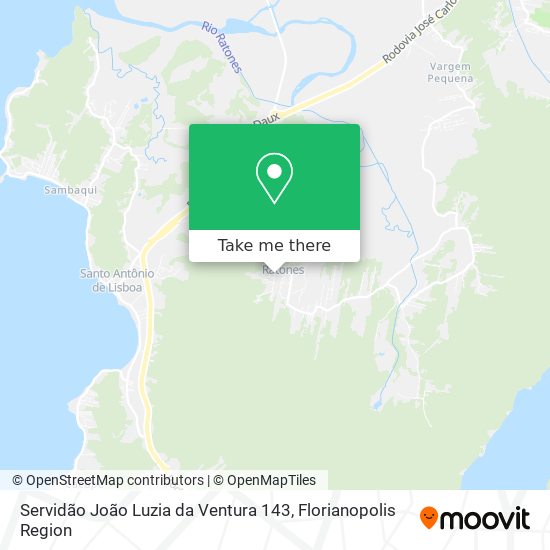 Servidão João Luzia da Ventura 143 map