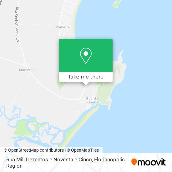 Rua Mil Trezentos e Noventa e Cinco map