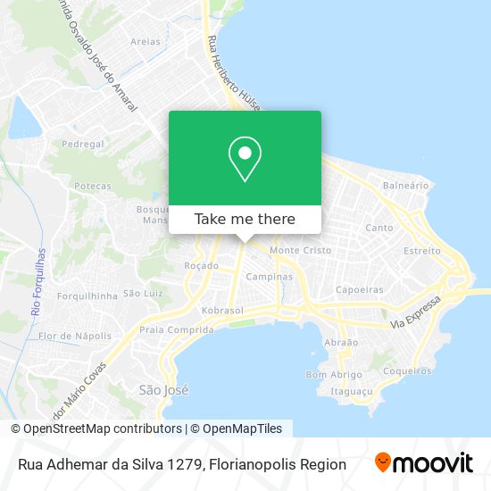 Rua Adhemar da Silva 1279 map