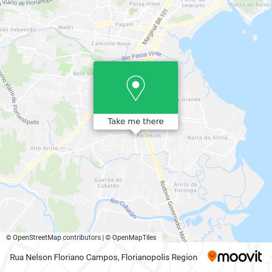 Rua Nelson Floriano Campos map