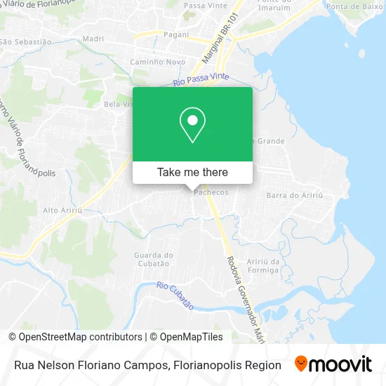 Rua Nelson Floriano Campos map