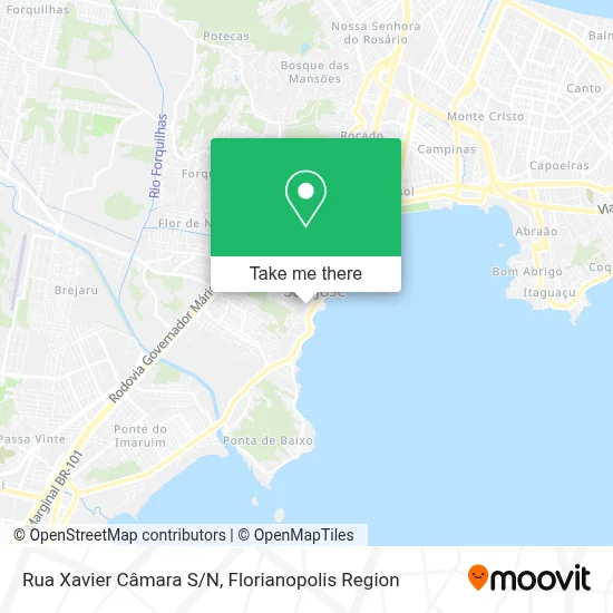 Rua Xavier Câmara S/N map