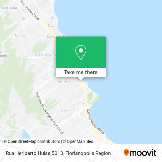 Rua Heriberto Hulse 5010 map