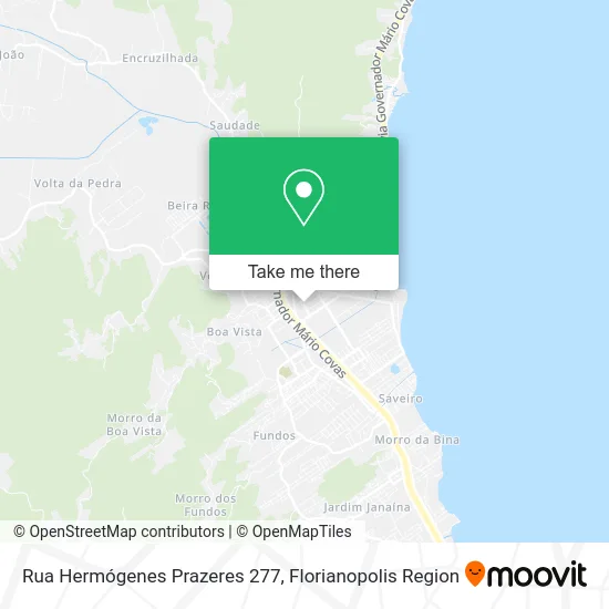 Rua Hermógenes Prazeres 277 map