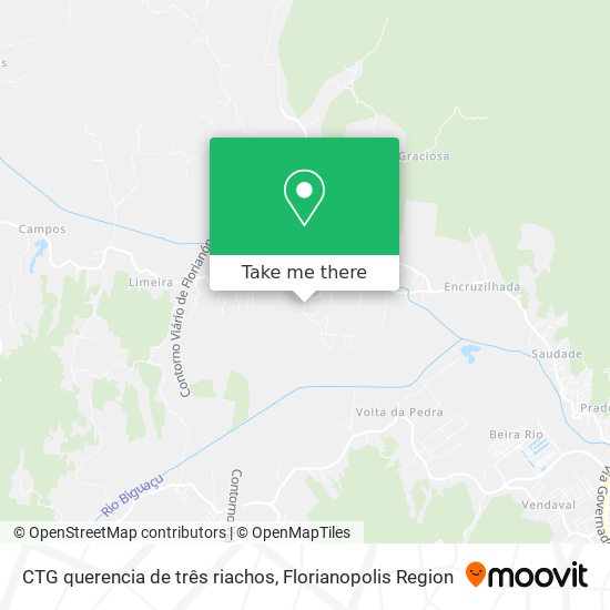 CTG querencia de três riachos map