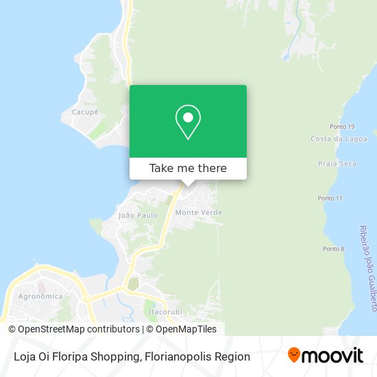 Mapa Loja Oi Floripa Shopping