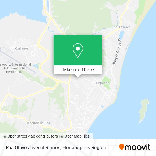 Rua Olavo Juvenal Ramos map